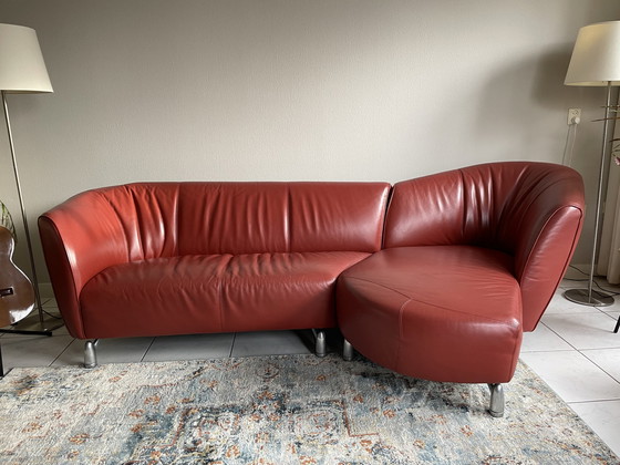 Image 1 of Leolux Pupilla Bank Met Chaise Longue