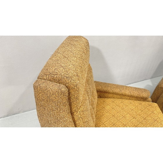 Image 1 of Paar vintage Oostblok fauteuils, Tsjecho-Slowakije 1980