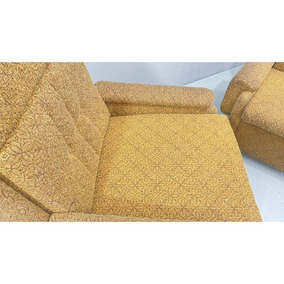 Image 1 of Paar vintage Oostblok fauteuils, Tsjecho-Slowakije 1980