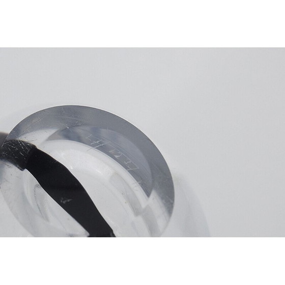 Image 1 of Vintage Contour glazen vaas van Vicke Lindstrand voor Kosta, Scandinavisch 1950