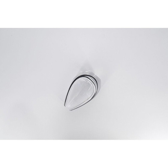 Image 1 of Vintage Contour glazen vaas van Vicke Lindstrand voor Kosta, Scandinavisch 1950