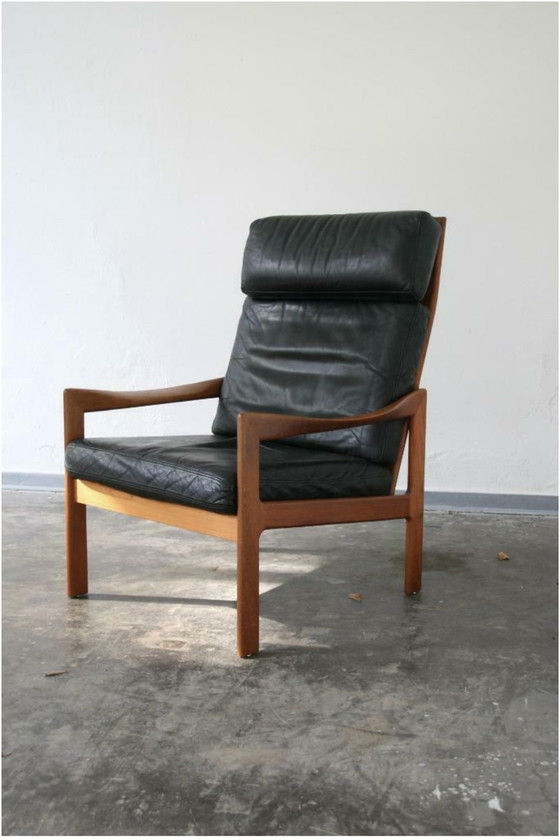 Image 1 of Mid-Century loungestoel