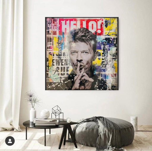 Gerard van den Berg Schilderij David Bowie