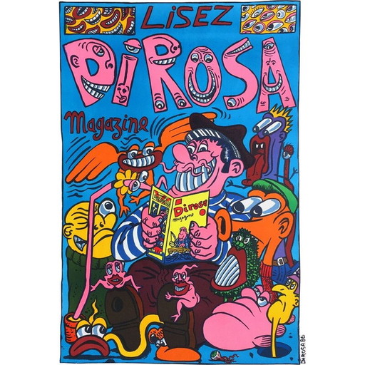 Vintage poster van Hervé Di Rosa