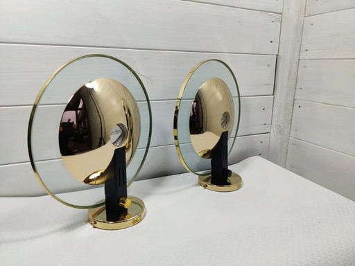 Wandlampen(2), Sconces, Mid Century Modern, Art Deco, Hollywood Regency, Gatsby, Estiluz, Luxe Verlichting, Uniek