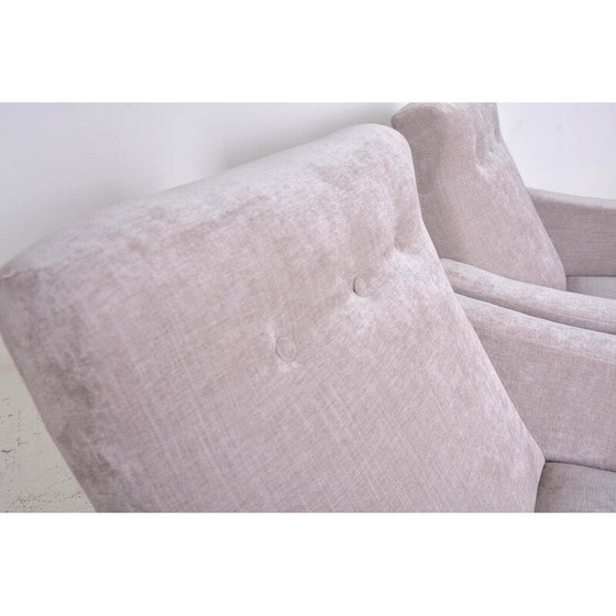 Image 1 of Paar vintage fauteuils van Joseph-André Motte voor Steiner, 1955