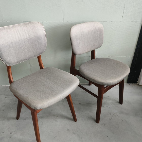 Image 1 of Vintage Jaren 50-60 Eetkamerstoelen 