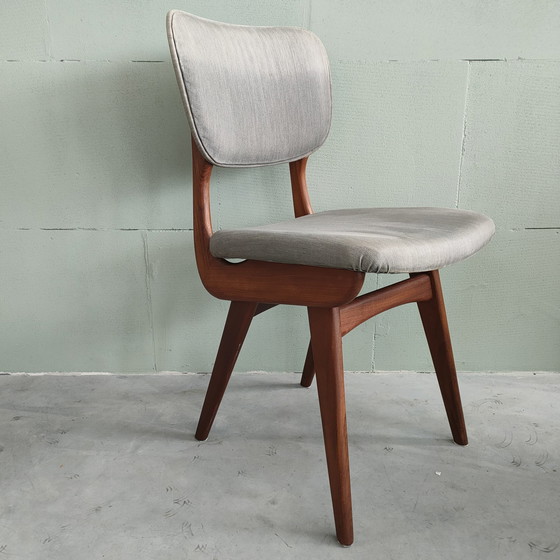 Image 1 of Vintage Jaren 50-60 Eetkamerstoelen 