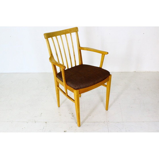 Image 1 of Set van 4 vintage stoelen van Carl Malmsten voor Afor Mobelfabrik 1970