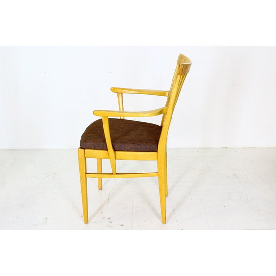 Image 1 of Set van 4 vintage stoelen van Carl Malmsten voor Afor Mobelfabrik 1970