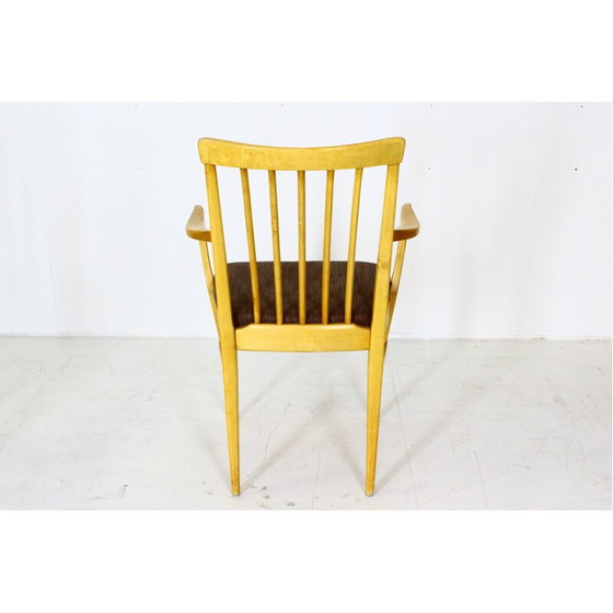 Image 1 of Set van 4 vintage stoelen van Carl Malmsten voor Afor Mobelfabrik 1970