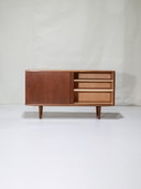 Dressoir Poul Hundevad Vintage Deens Teak