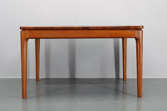 Image 1 of 1960S massief teakhouten uitschuifbare eettafel van Glostrup Mobelfabrik, Denemarken