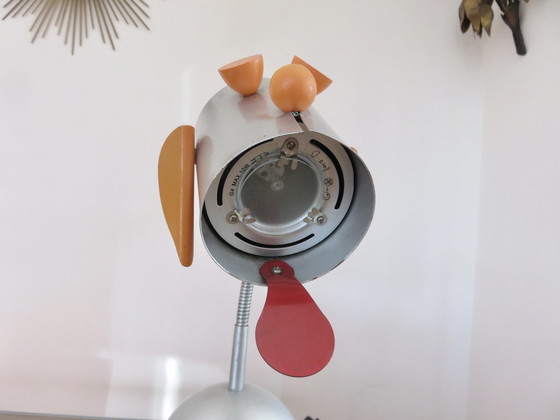 Image 1 of Lamp Hond, Robot, Futuristisch, Memphis-stijl, 1980