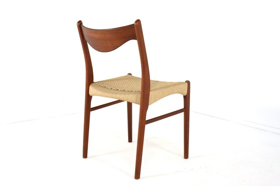 Image 1 of 4X Eetkamerstoel Arne Wahl Iversen Voor Glyngore 'Naerem' Vintage Deens