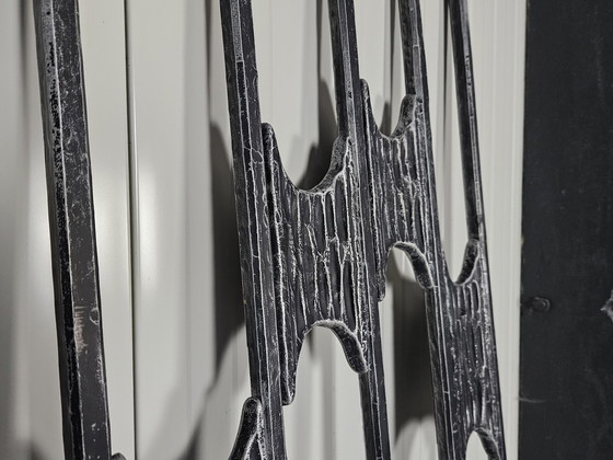 Image 1 of Vintage Brutalistische Wall Panel Decoratie