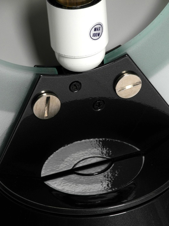 Image 1 of Paar grote 1980S tafellampen van Pier Giuseppe Ramella voor Arteluce Model Tikal