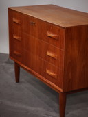Ladekast Deens vintage teak Clausen & Søn