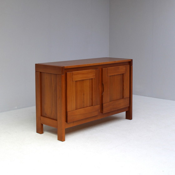 Image 1 of Vintage dressoir in massief iepenhout, Frankrijk, jaren 1970