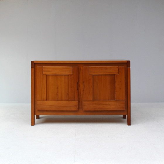 Image 1 of Vintage dressoir in massief iepenhout, Frankrijk, jaren 1970