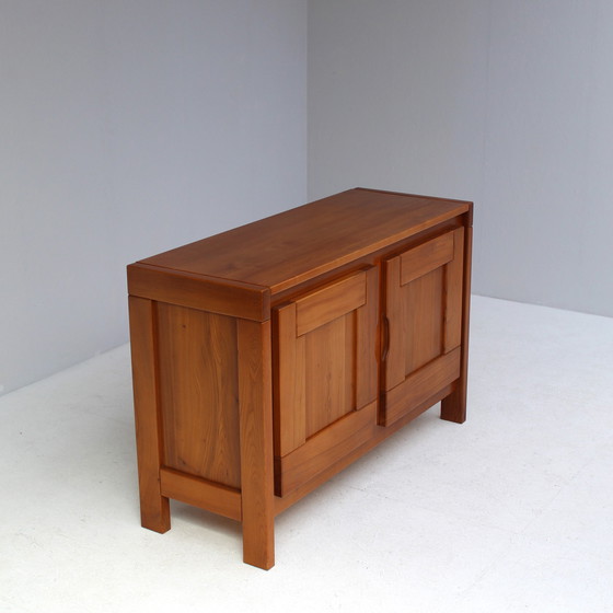 Image 1 of Vintage dressoir in massief iepenhout, Frankrijk, jaren 1970