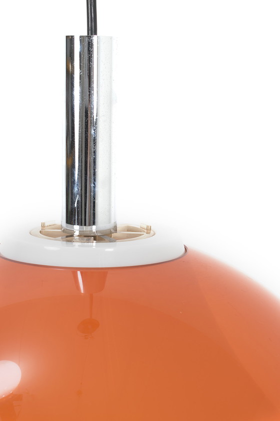 Image 1 of Vintage kunststof hanglamp