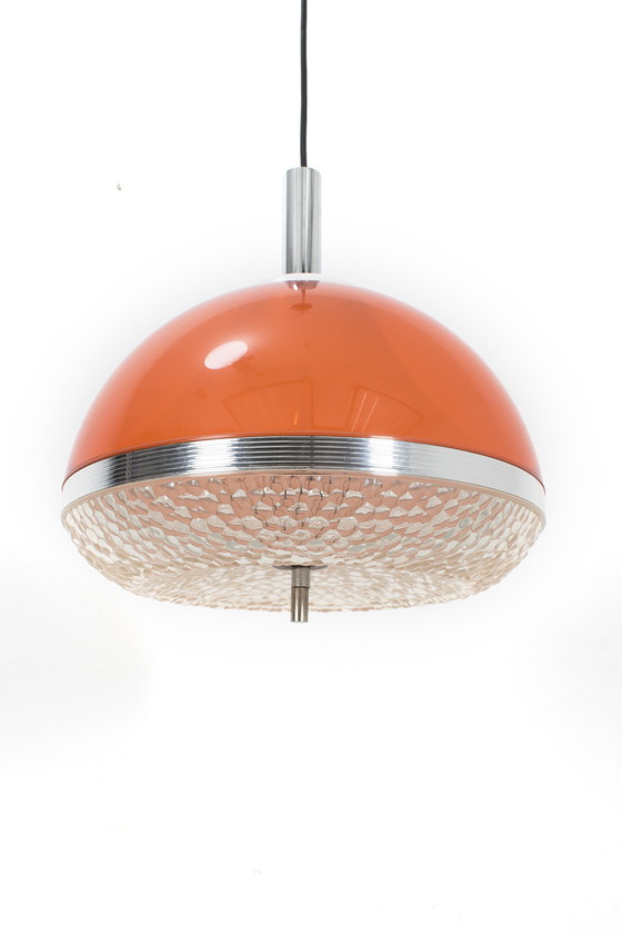 Image 1 of Vintage kunststof hanglamp