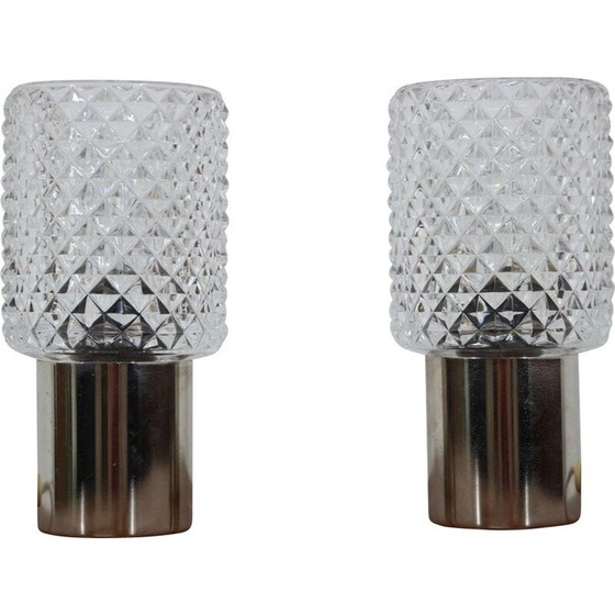 Image 1 of Paar vintage design tafellampen kamenicky Senov