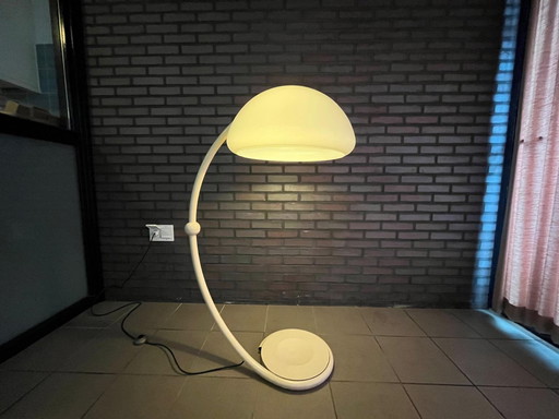 Elio Martinelli Luce Serpente Vloerlamp 1965