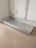 Mdf Italia Aluminium Low Board