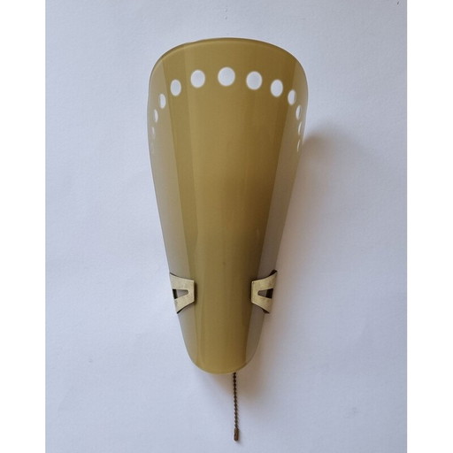 Mid century wandlamp, Italië 1960