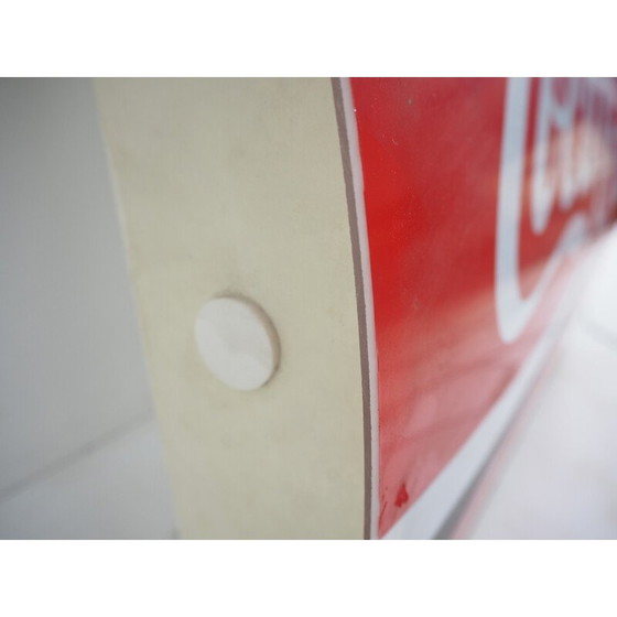 Image 1 of Vintage wandlamp coca cola, 1980