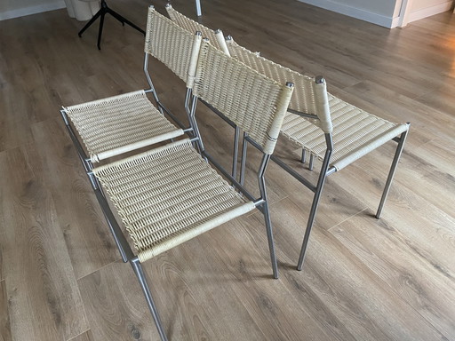 4 X Spectrum Pitriet Eetkamerstoelen 