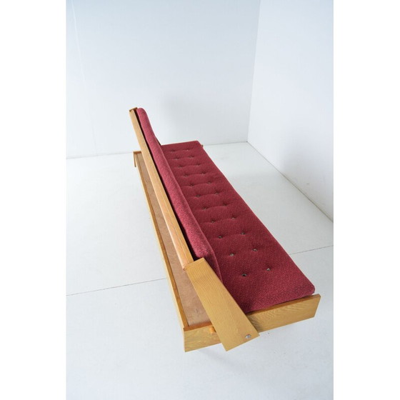 Image 1 of Vintage opklapbare slaapbank, Tsjecho-Slowakije 1960