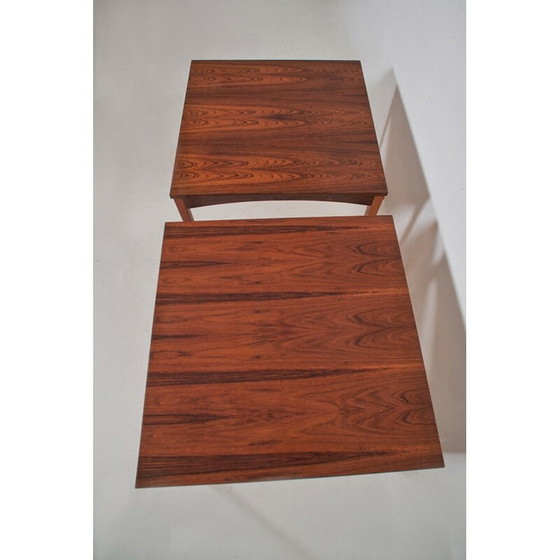 Image 1 of Paar vintage Deense palissander bankeinden, 1970