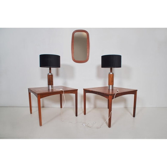 Image 1 of Paar vintage Deense palissander bankeinden, 1970