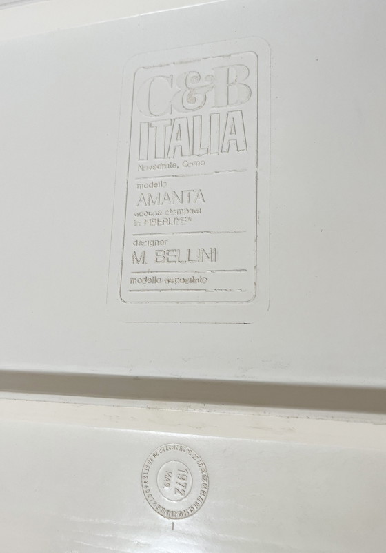 Image 1 of 3X B&B Italia Model Amanta Modulaire Bank van Mario Bellini