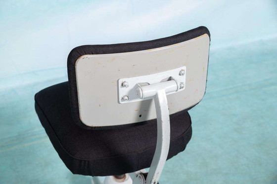 Image 1 of Gispen vintage bureaustoel jaren 60, industrieel Hoffmann