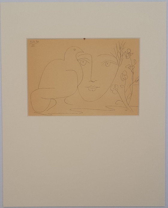 Image 1 of le Visage de la Paix. No.3 - Pablo Picasso