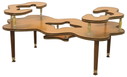 Salontafel plantentafel 'Yeoford' vintage