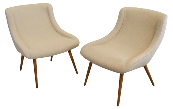 Image 1 of Fauteuil 'Sonneberg' vintage | 2 beschikbaar, prijs per stuk