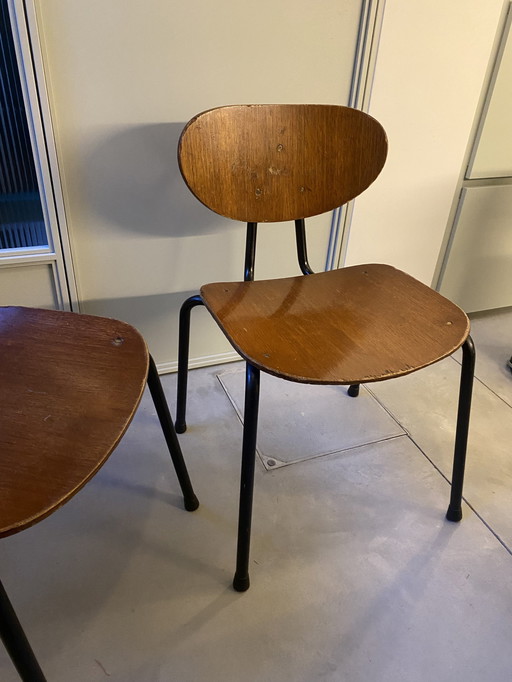 6 Vintage Stoelen