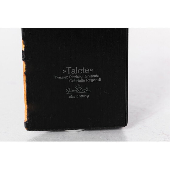 Image 1 of Vintage eikenhouten Talete bureau door Pierluigi Ghianda en Gabrielle Regondi voor Rosenthal GmbH