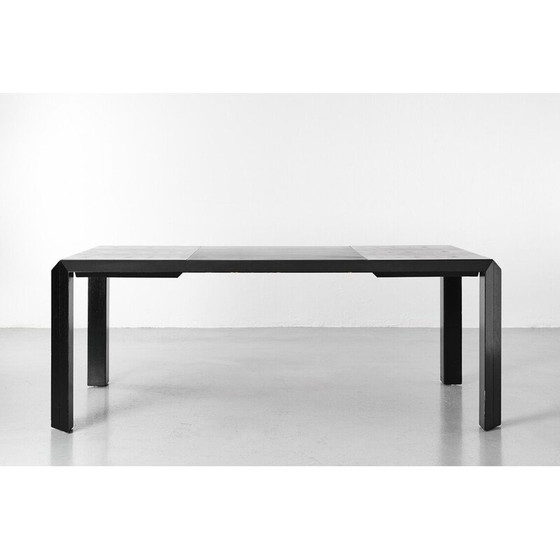 Image 1 of Vintage eikenhouten Talete bureau door Pierluigi Ghianda en Gabrielle Regondi voor Rosenthal GmbH