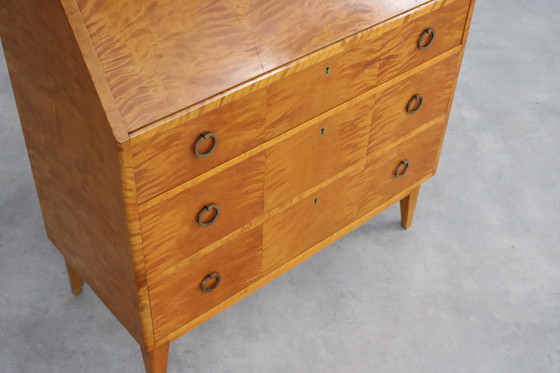 Image 1 of Vintage Zweedse Secretaire