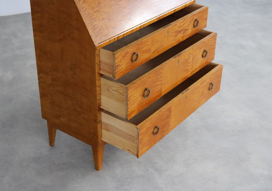 Image 1 of Vintage Zweedse Secretaire