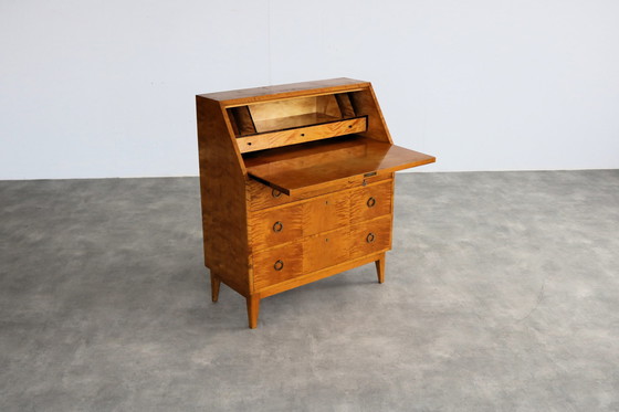 Image 1 of Vintage Zweedse Secretaire