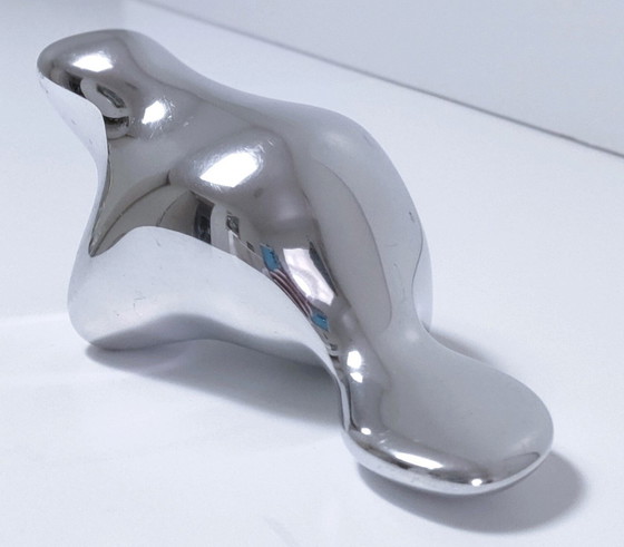 Image 1 of Genummerde, gesigneerde Castor Hoselton presse-papier