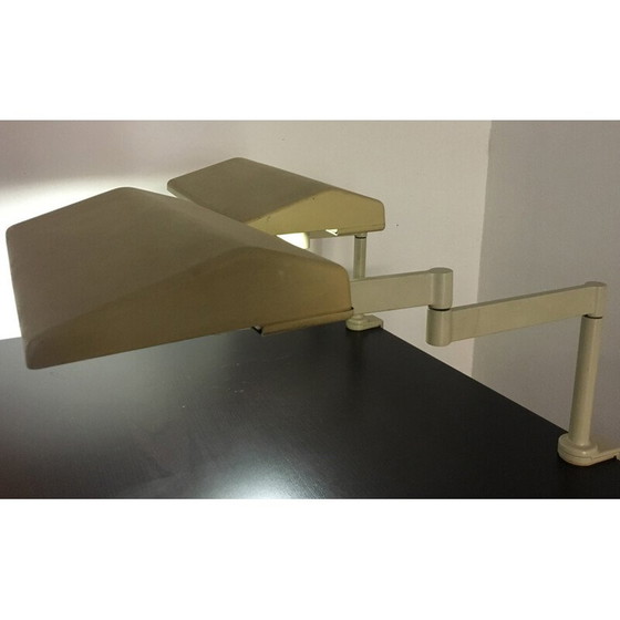 Image 1 of Set van 2 vitnage lampen "LT100LN" van Herman Miller - jaren 1960