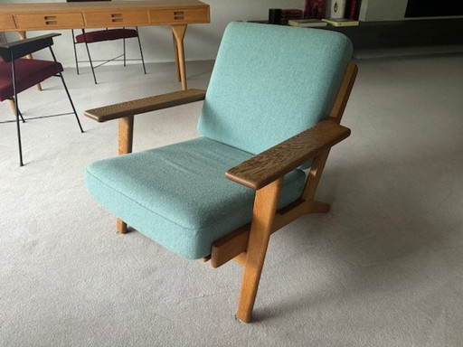 2x Fauteuils Ge290 Van Hans Wegner